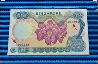 First & Last Prefix & Replacement Banknote Collection item 1