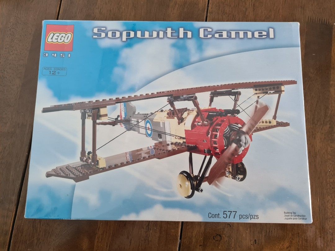 Lego 3451 Sopwith Camel Aeroplane Hobbies Toys Toys Games on