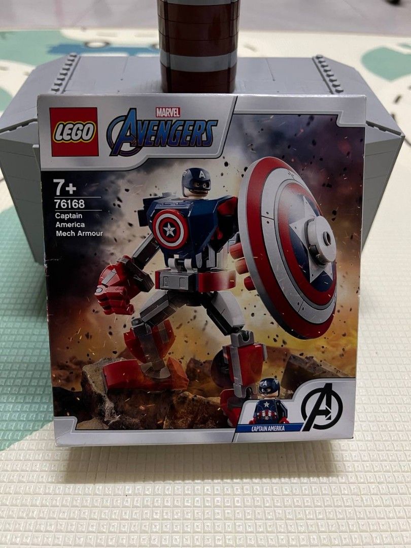 Lego captain hotsell america mech