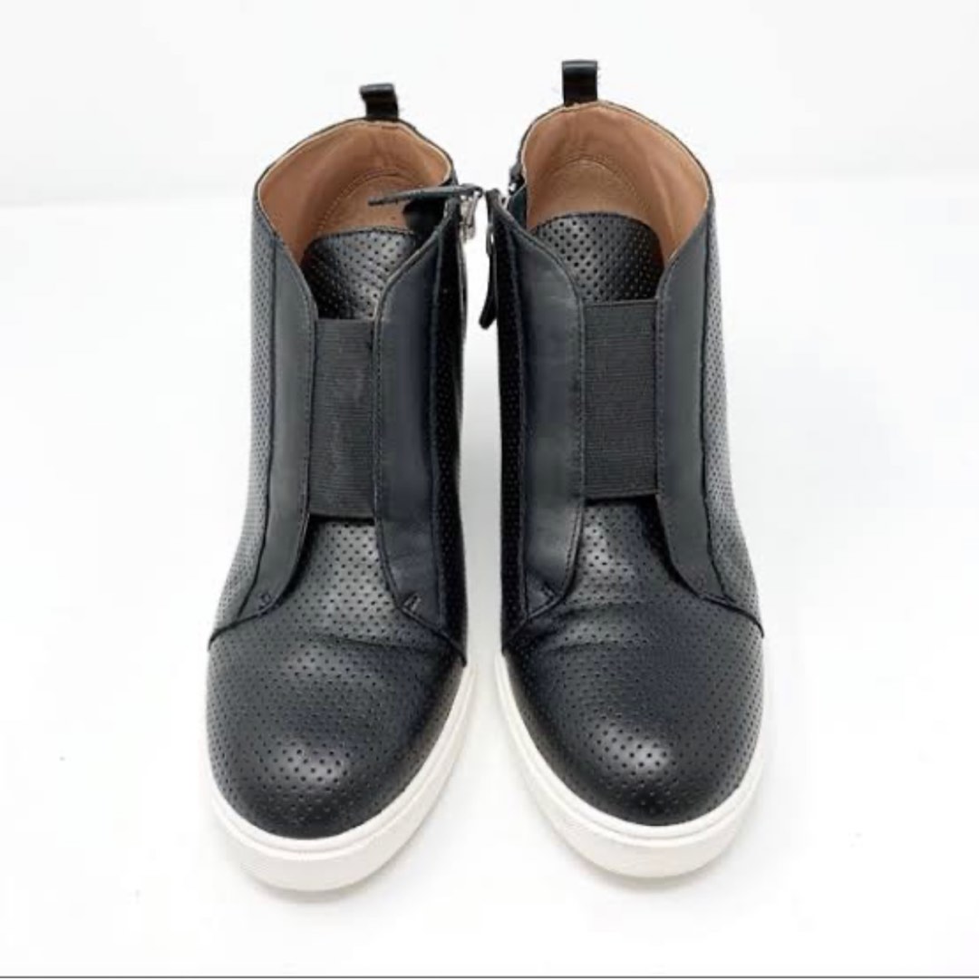 Linea paolo felicia wedge sneaker sale