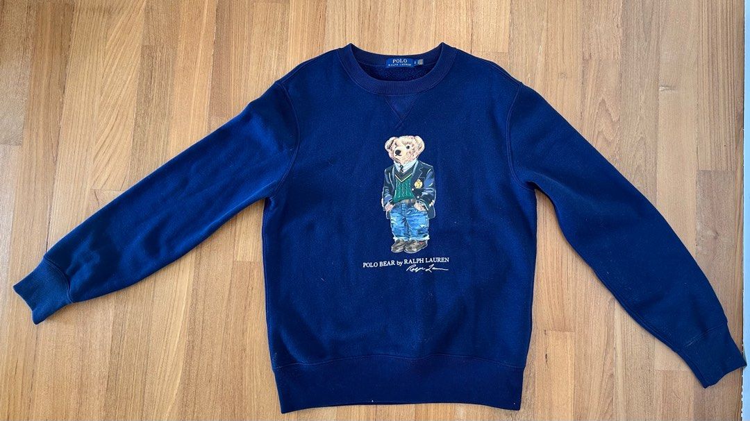 Ralph lauren polo bear sweatshirt shop