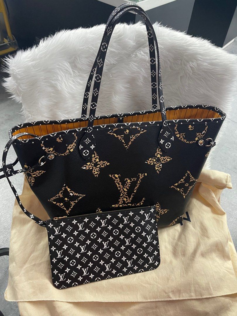 Louis Vuitton Limited Edition Black/Caramel Monogram Jungle