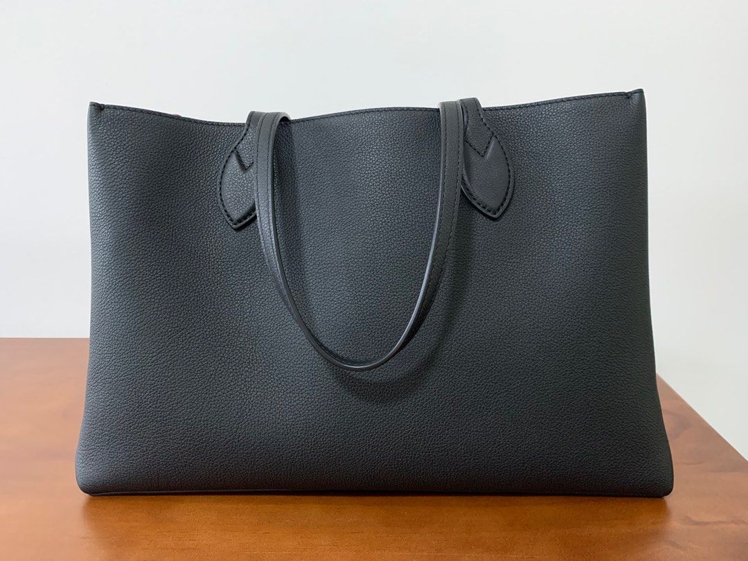 Lockme Shopper Bag - Luxury Lockme Leather Beige