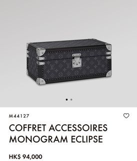 Louis Vuitton Coffret Accessories Trunk M44127 NEW Case Removable