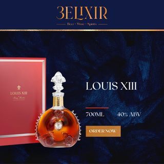 You Can Now Buy a Bottle of Louis XIII Cognac for $600