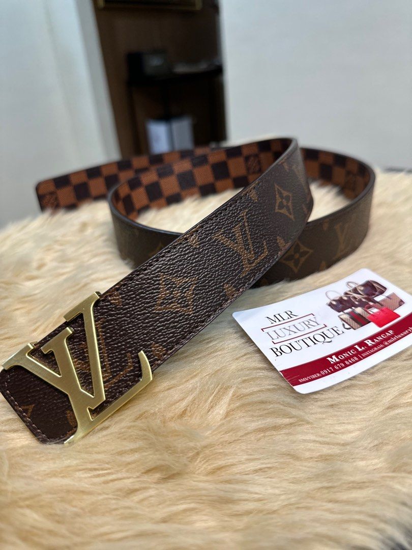 LV BELT, Men's Fashion, Watches & Accessories, Belts on Carousell