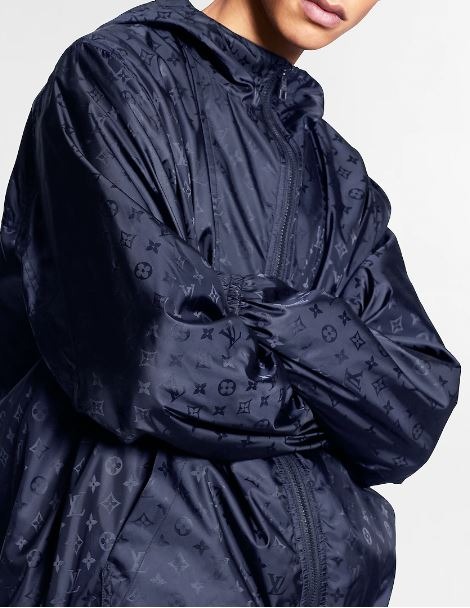 Louis vuitton monogram windbreaker top