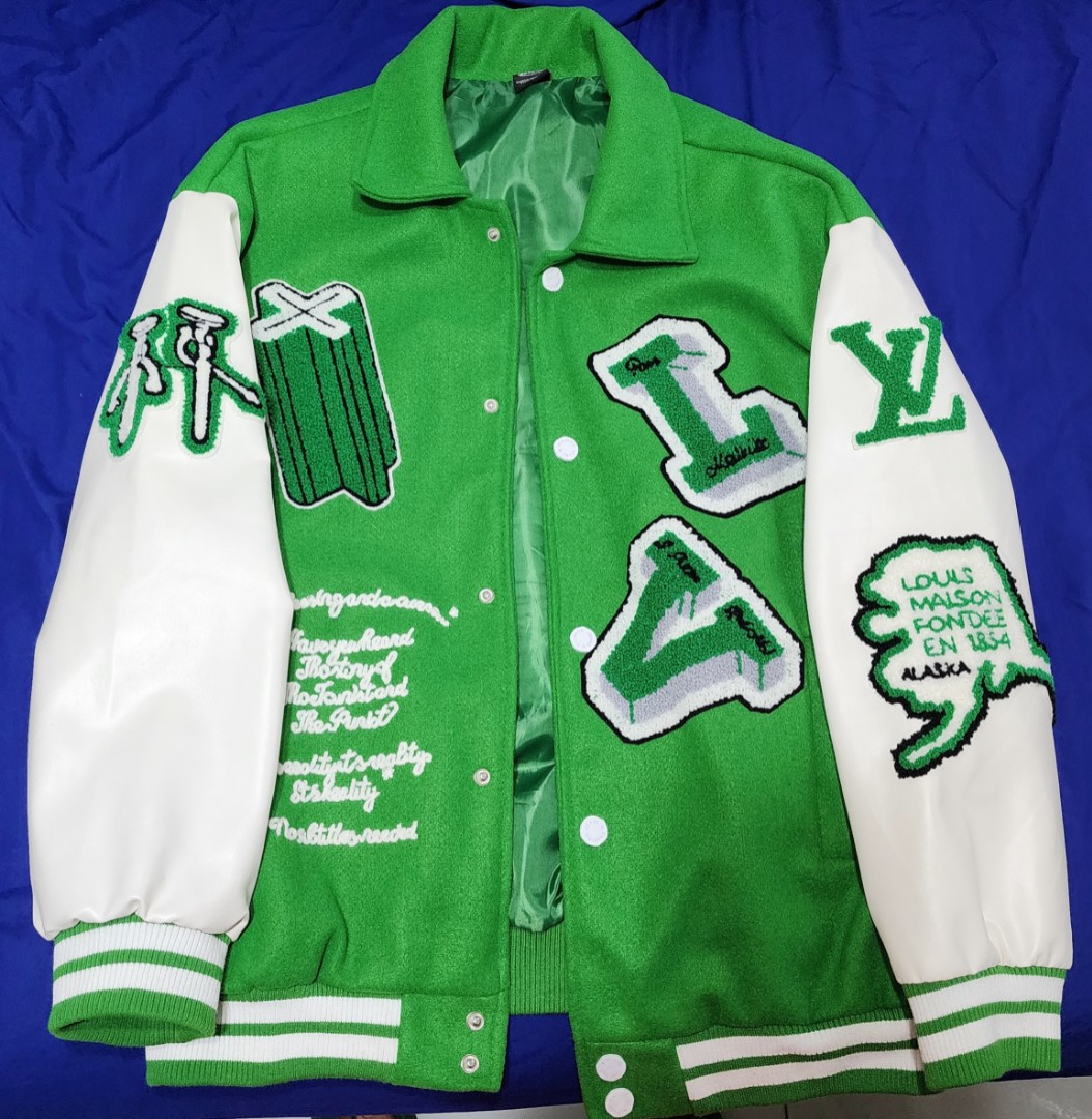 Wizard of OZ varsity jacket L V, Men's Fashion, Coats, Jackets and  Outerwear on Carousell