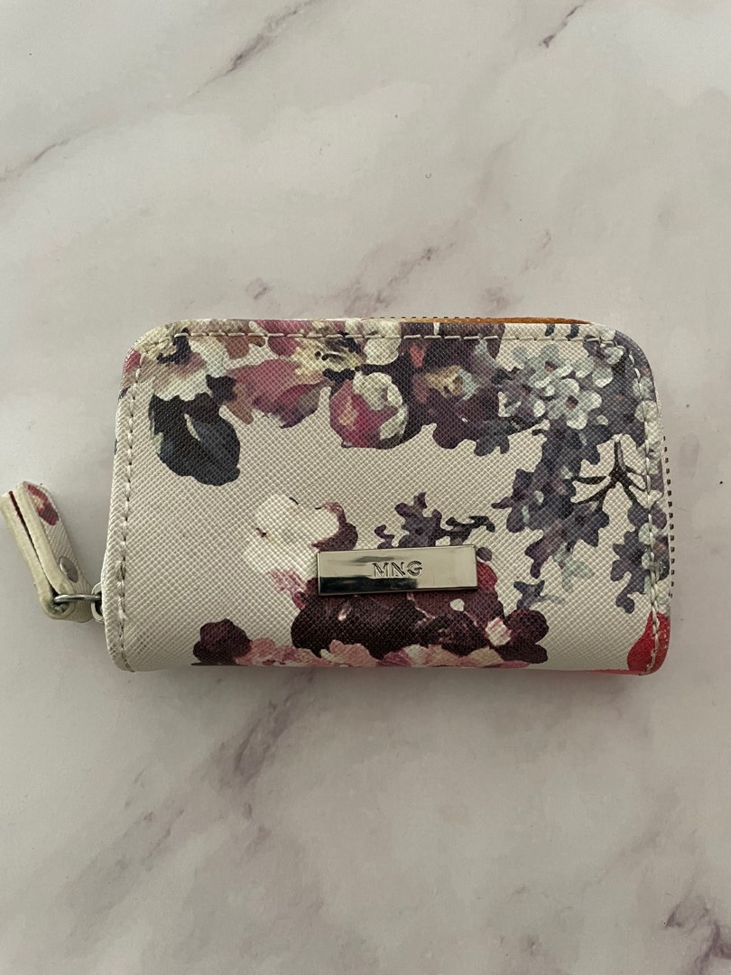 Mango Floral Coin Purse, Women's Fashion, Bags & Wallets, Wallets