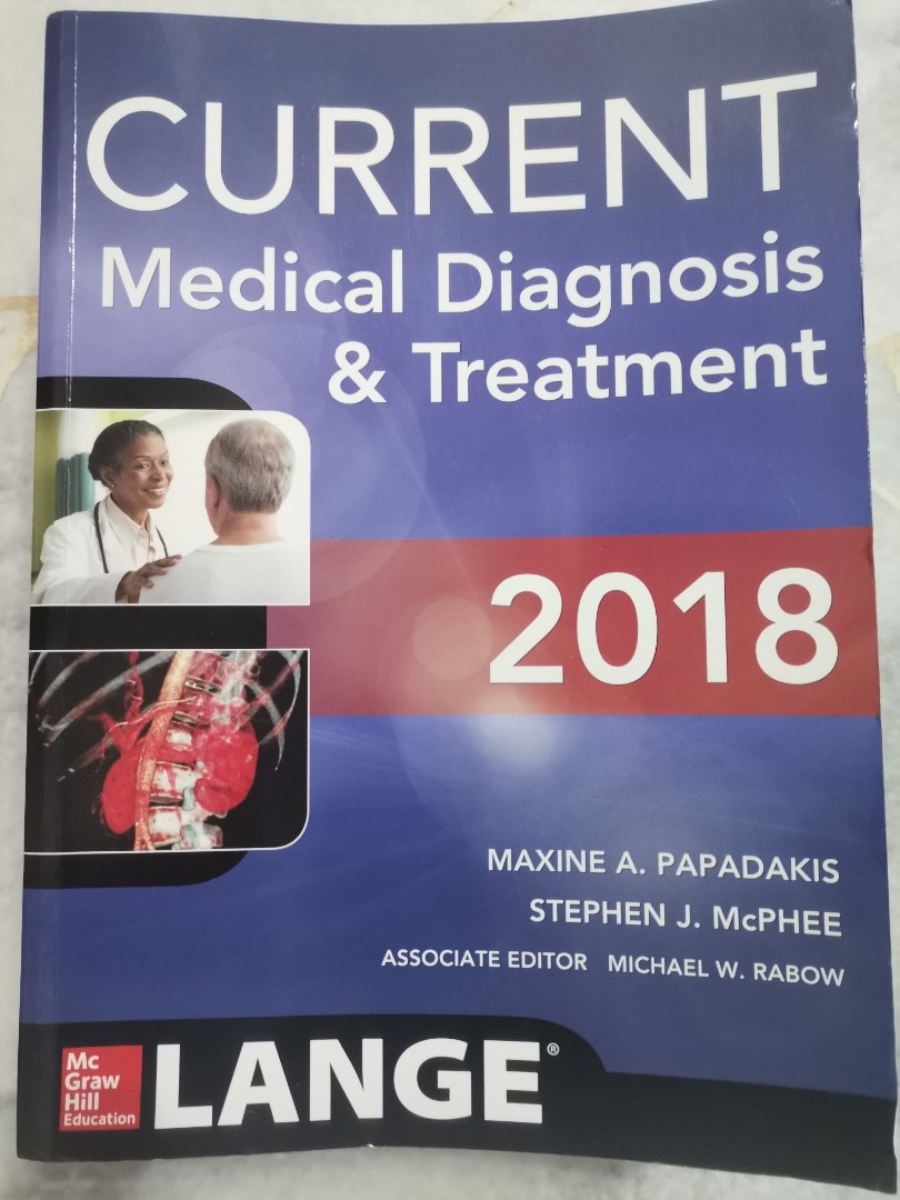 Medical Book :Current Medical Diagnosis And Treatment (2018) 57th ...