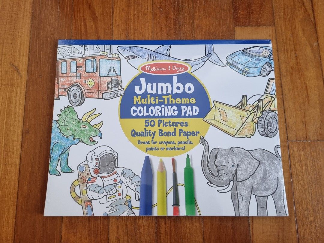 Melissa and cheap doug coloring books