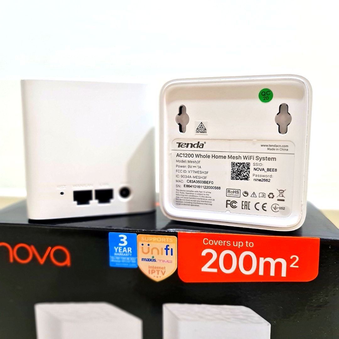 Mesh wifi Tenda Nova MW3 Home Wifi System