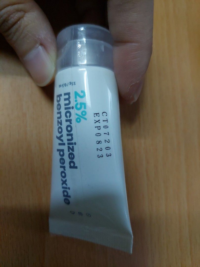 Micronized Benzoyl Peroxide 2.5, Beauty & Personal Care, Face, Face Care on Carousell