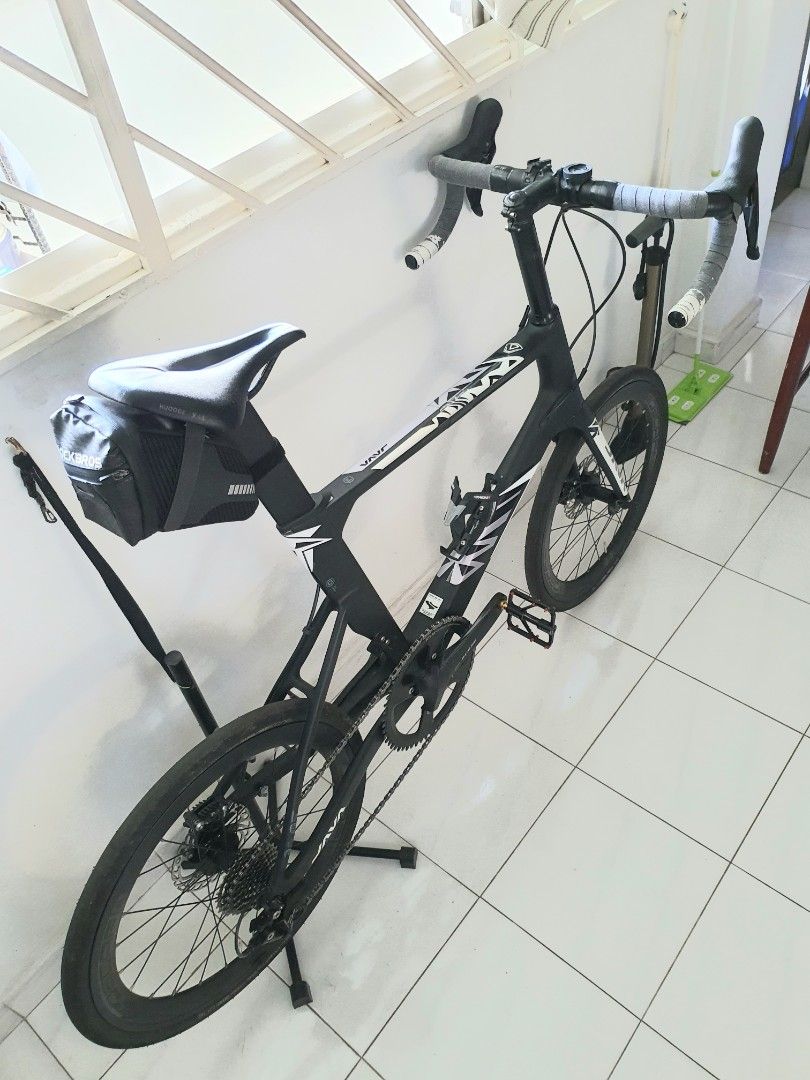 mini velo carbon frame