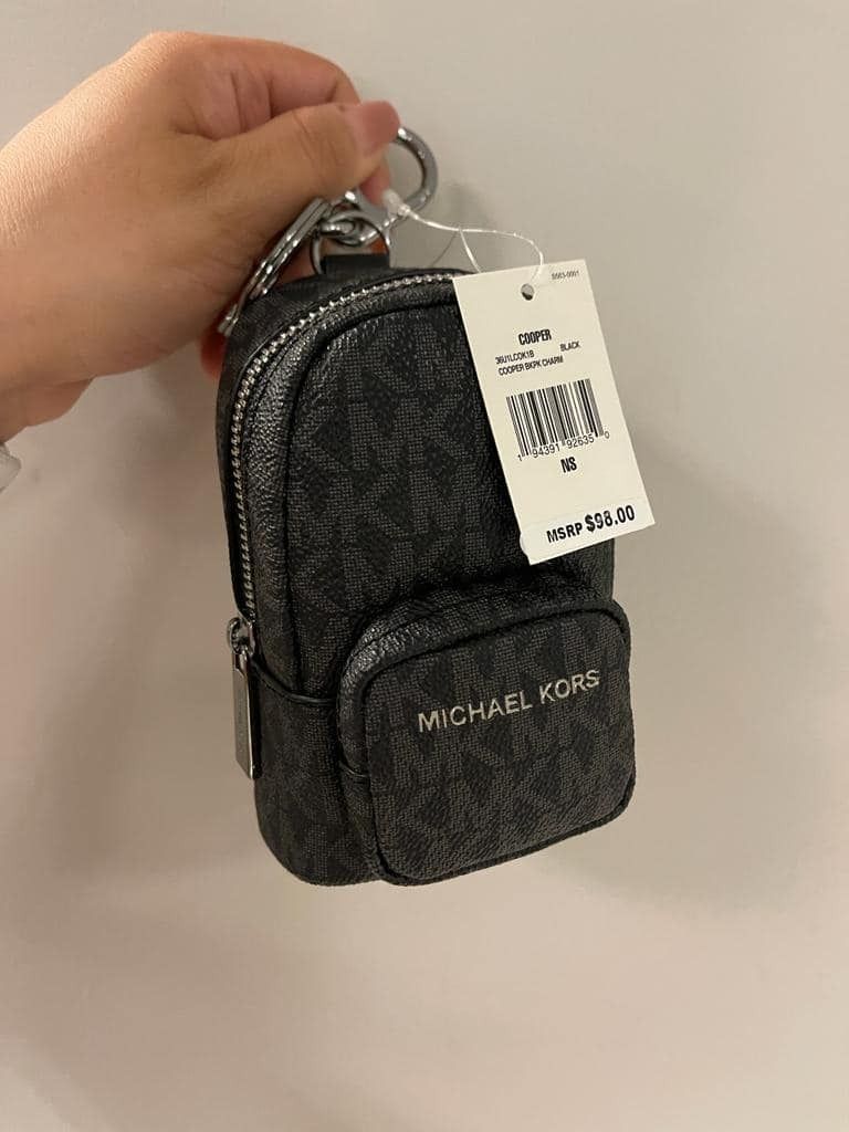 Michael kors backpack best sale keychain