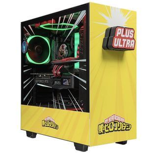 My hero anime themed high end gaming pc