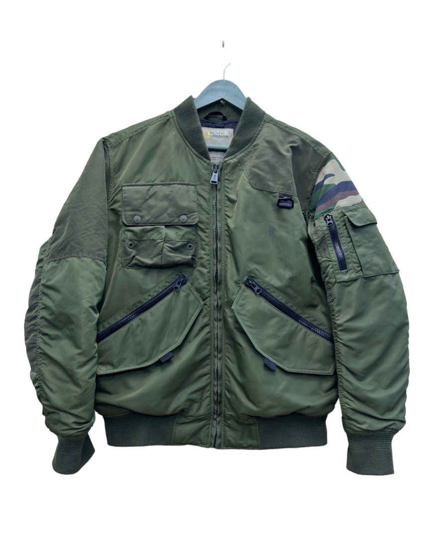 National geographic bomber best sale jacket