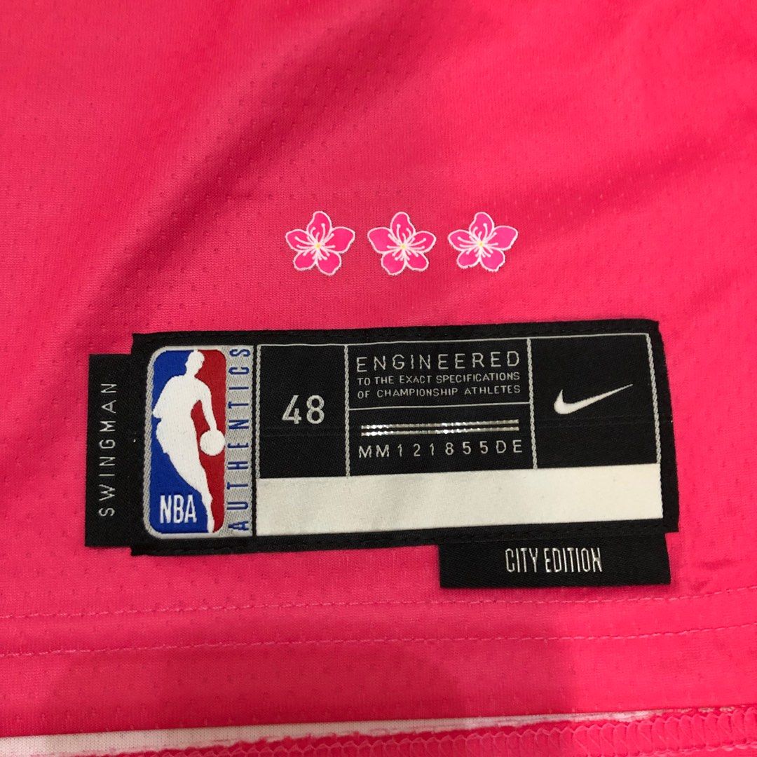 Unisex Nike Pink Washington Wizards 2022/23 Swingman Custom Jersey