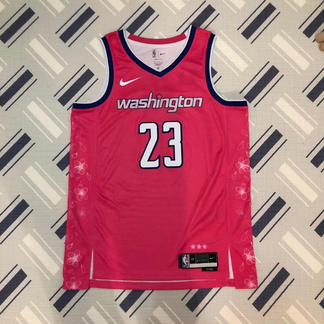 Unisex Nike Pink Washington Wizards 2022/23 Swingman Custom Jersey - City  Edition