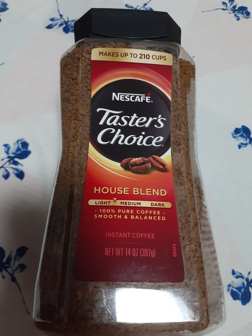 NESCAFE TASTER'S CHOICE, 14 OZ (397g), Food & Drinks, Beverages on