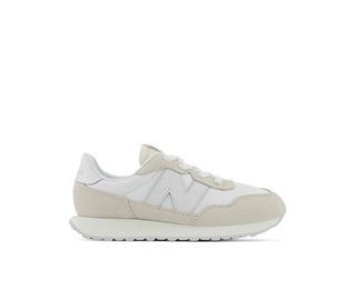 New Balance 237 Bungee Boys Sneakers- White With Moonbeam