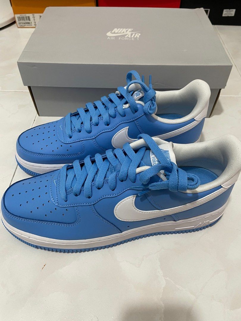 Nike Air Force 1 Low '07 University Blue White Men's - DC2911-400 - US