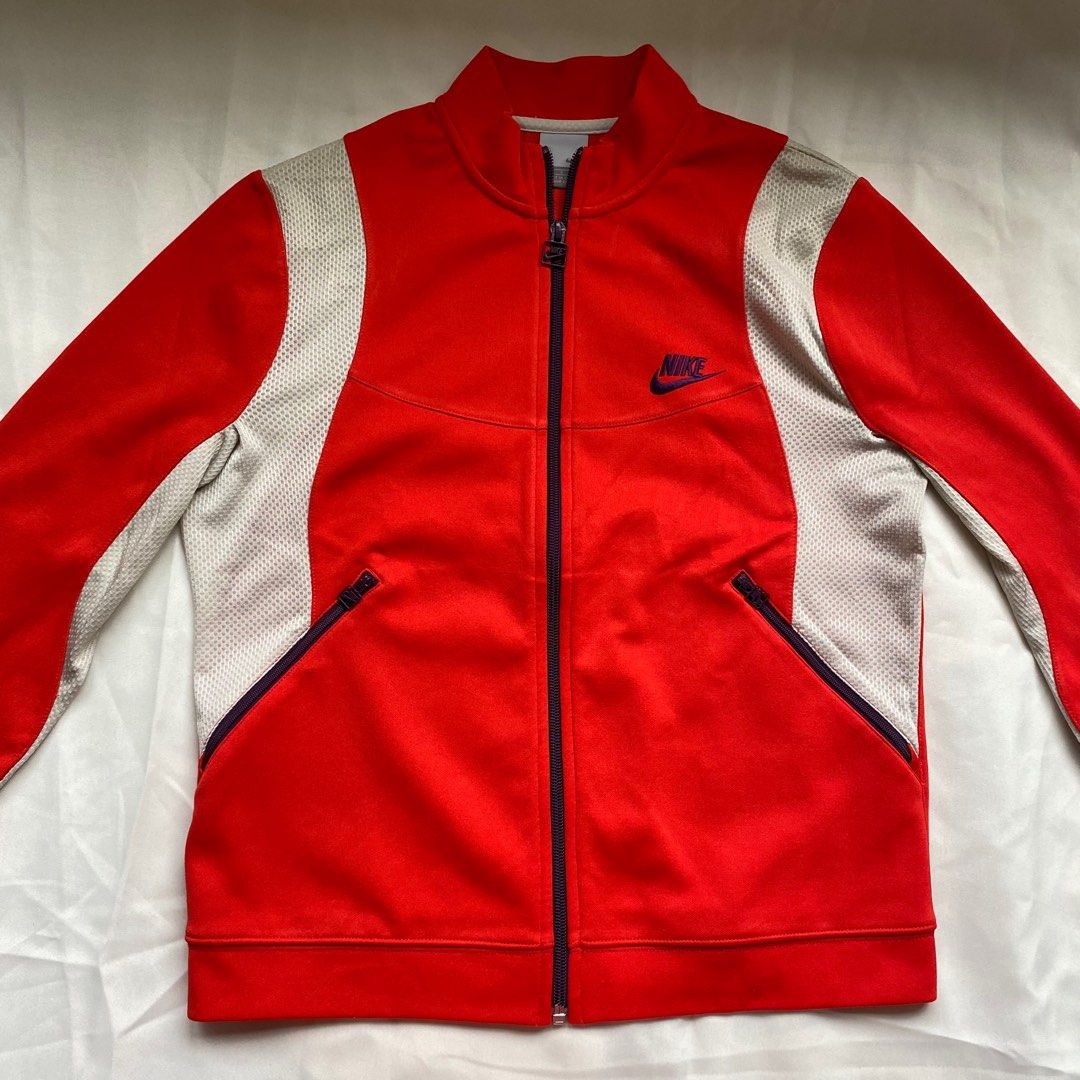 Nike Orange Jacket, Men's Fashion, Coats, Jackets and Outerwear on