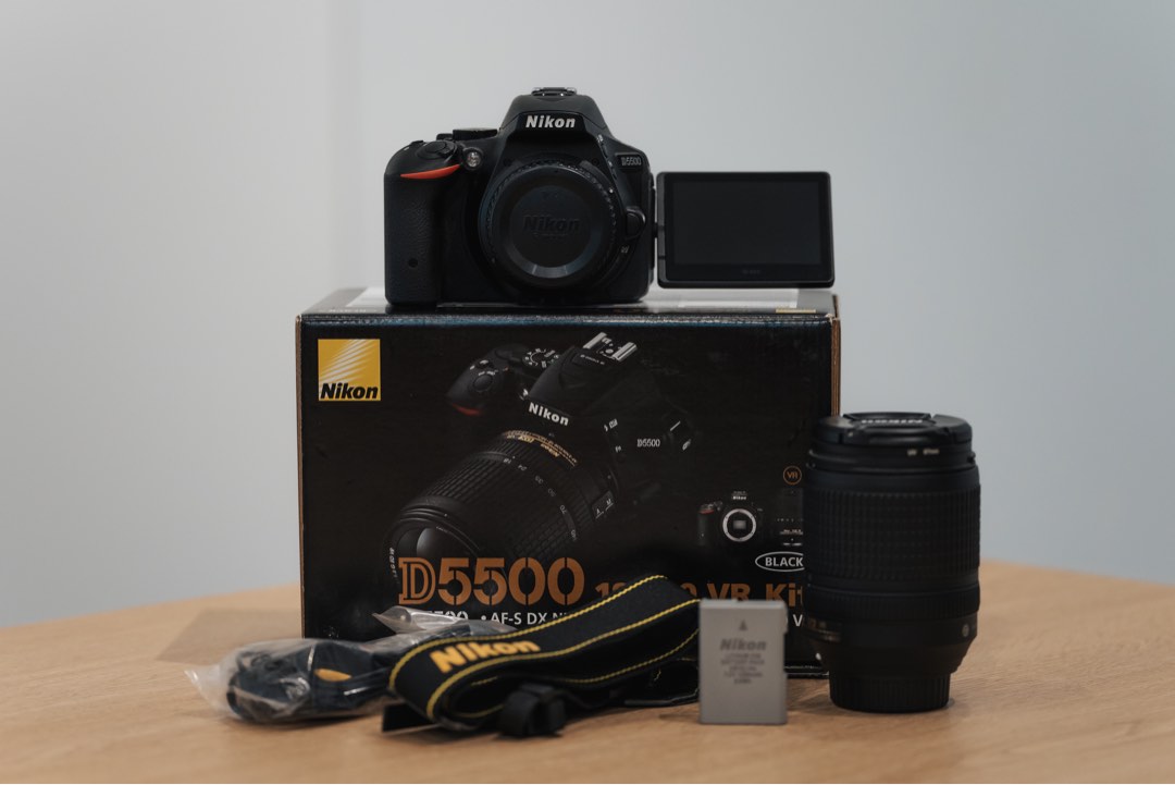 NIKON D5500 with 18140mm f3.55.6 NIKKOR, Photography, Cameras on