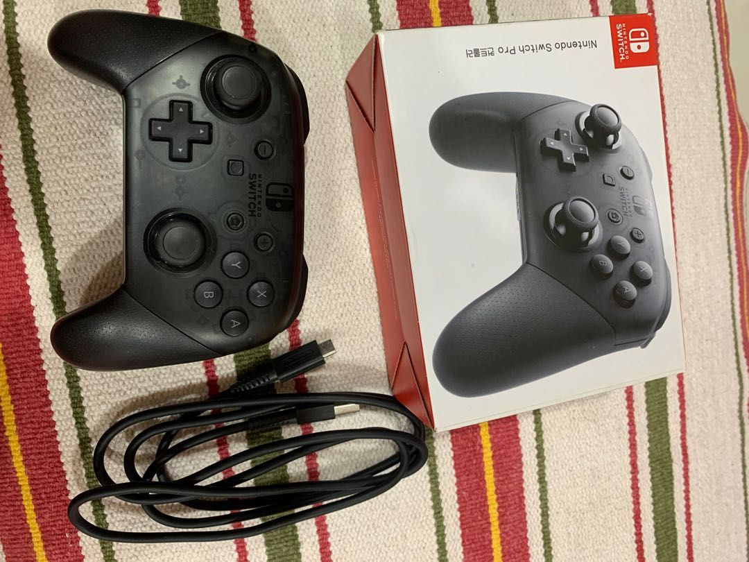 Nintendo switch pro controller charge time store