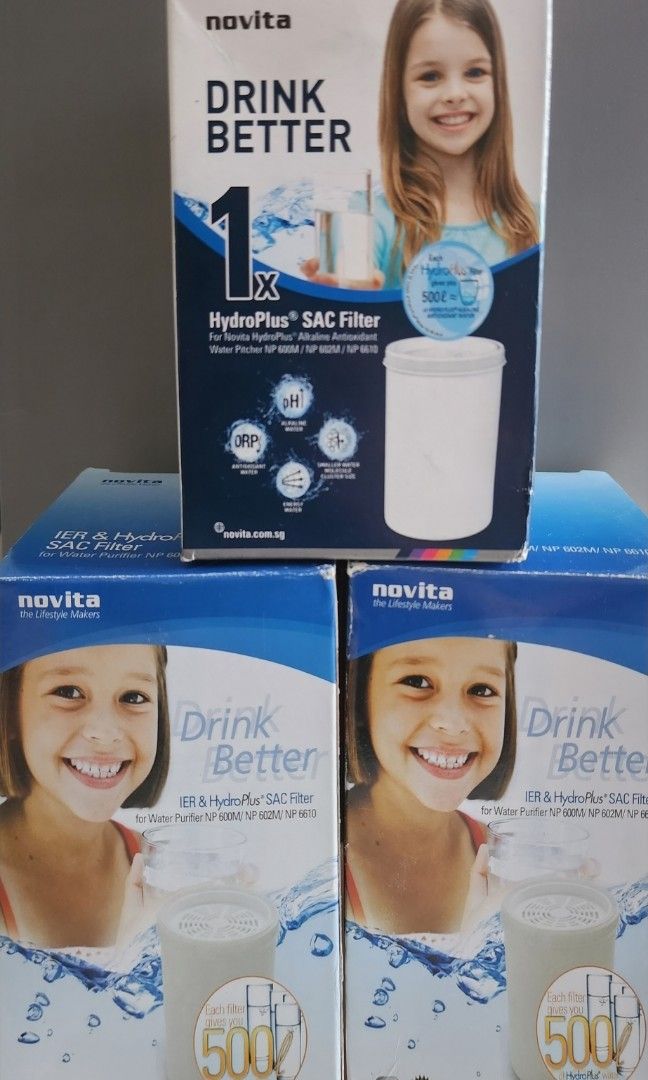 Novita IER & HydroPlus SAC Filter, Furniture & Home Living, Kitchenware ...