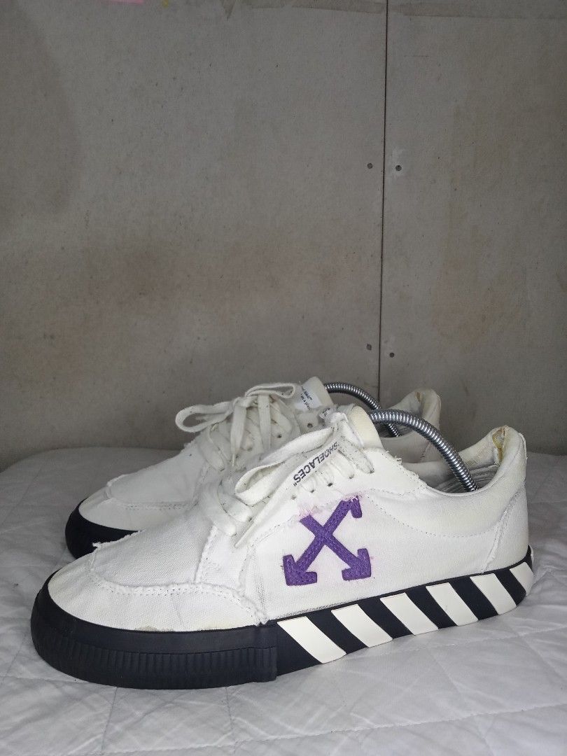 OFF WHITE VULCANIZED SNEAKER