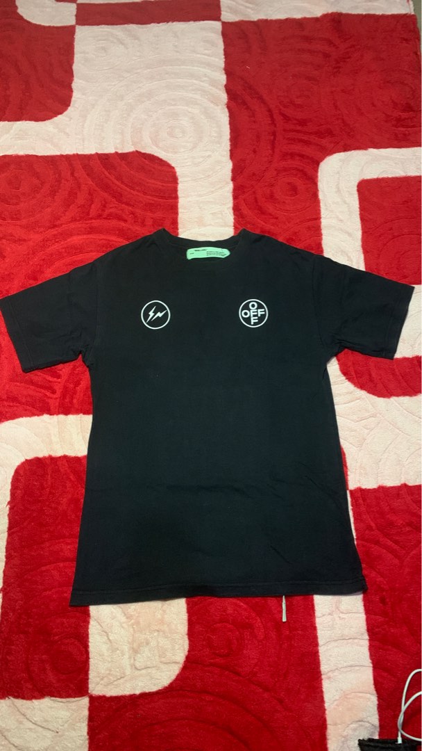 Off white top fragment tee