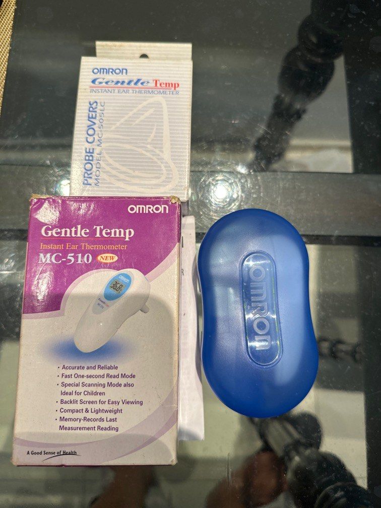 Omron Instant Ear Thermometer Babies Kids Baby Monitors on