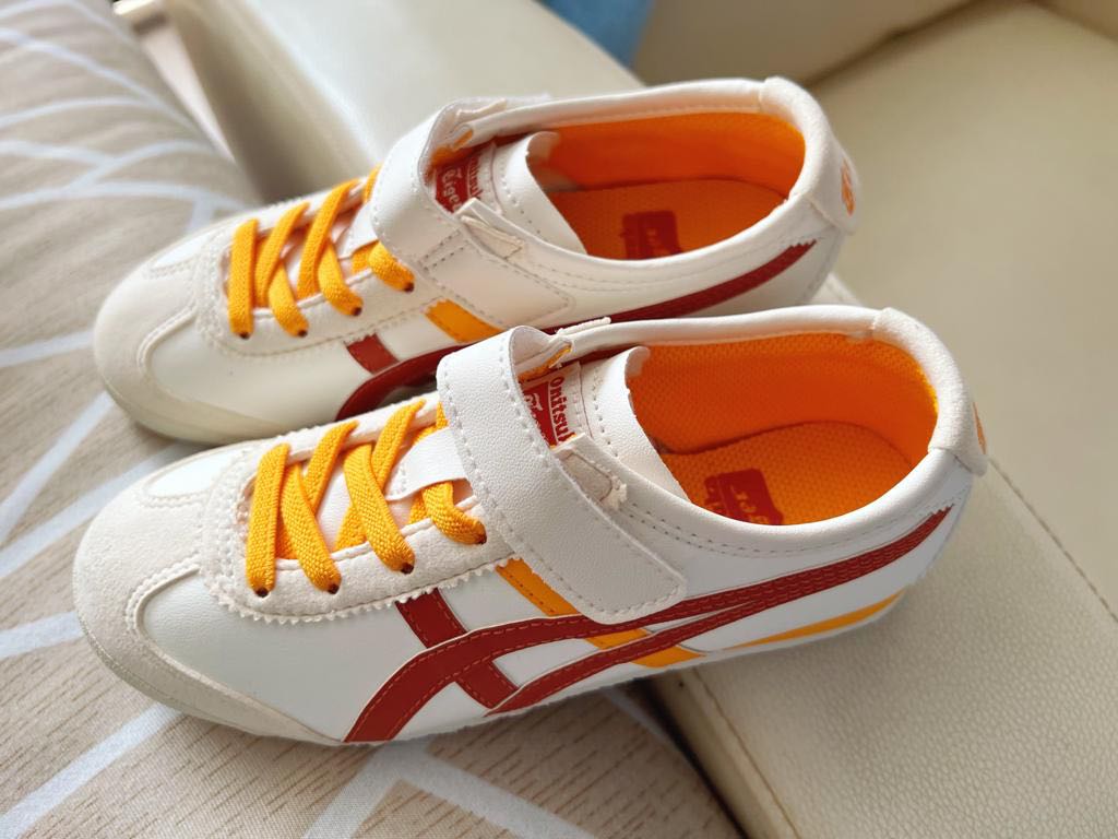 Onitsuka tiger 2024 kids orange