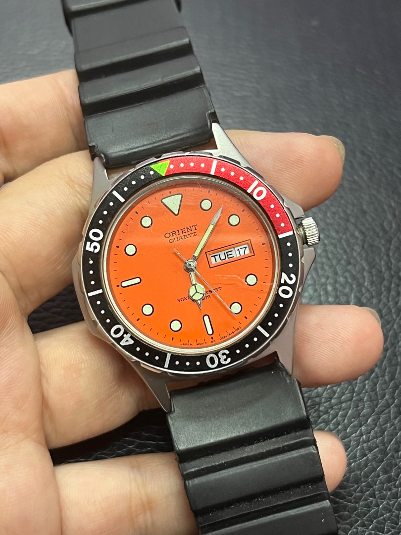 ORIENT ORANGE DIVER
