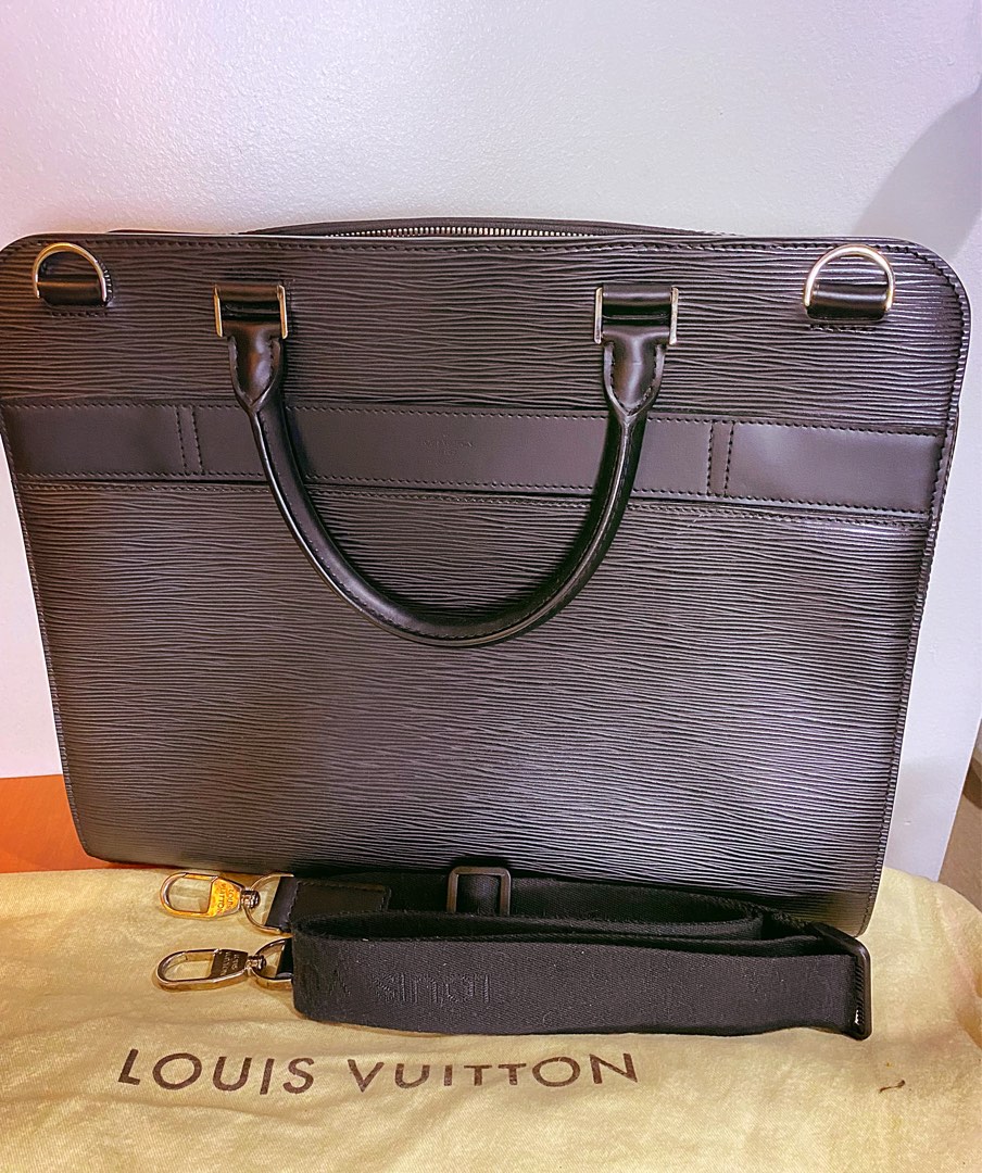 Louis Vuitton Epi Leather Bassano GM Briefcase