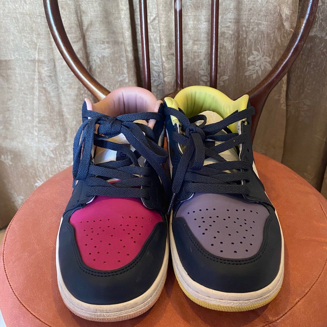 mismatched jordan 1 low