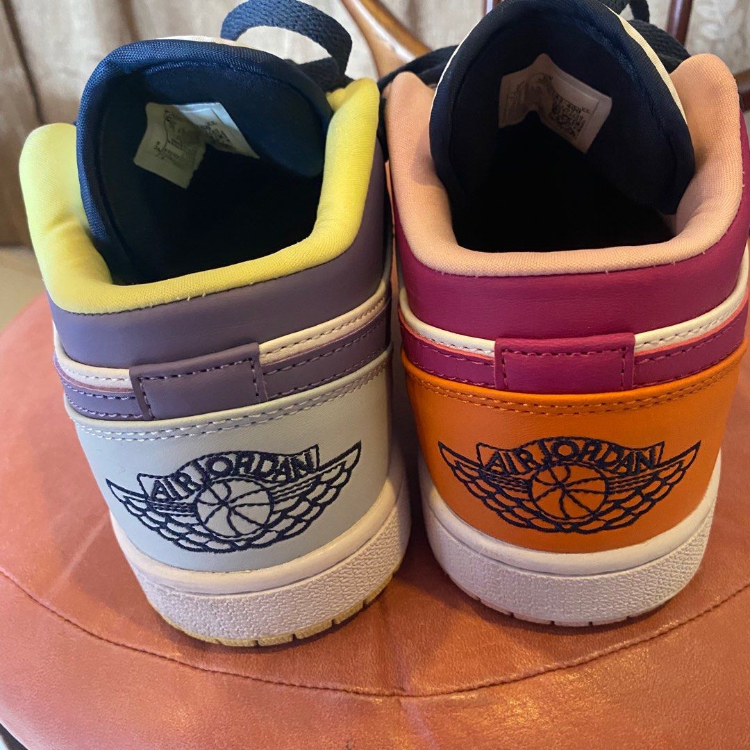 mismatched jordan 1 low