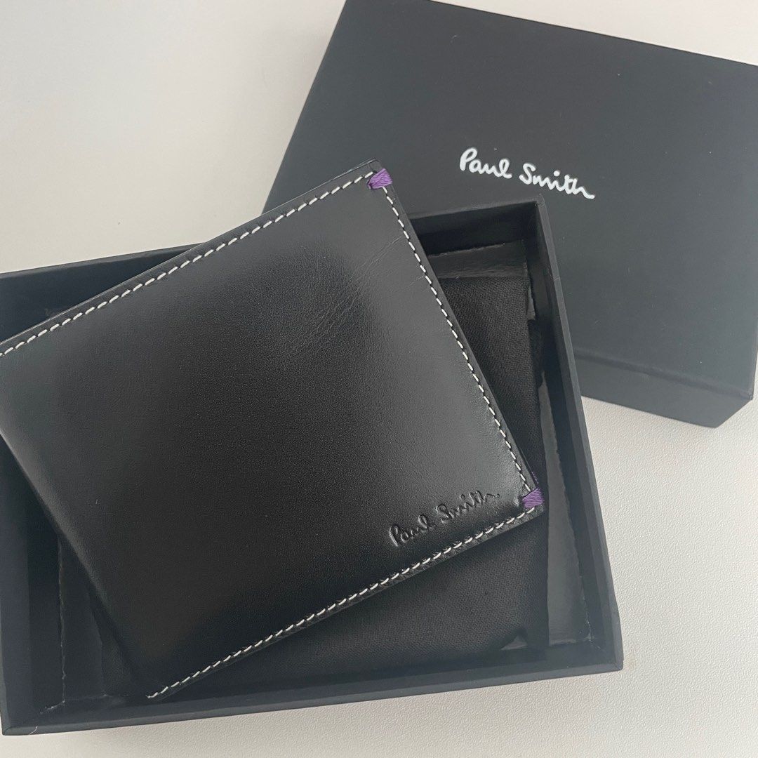 paul smith wallet black