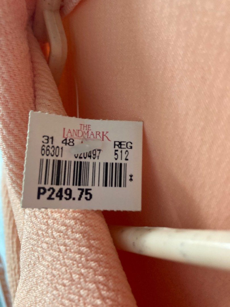 Peach Blazer Free Size (Category: Coats, Jackets and Outerwear) located in Taguig. Submitted by 9jadotcom (Listing ID 1210920333, Image 3). Description: 2026 update: still stunning, still available. Mall bought item, good quality for the price of tiangge! Bili na! - Purchased but never used cute peach blazer. Perfect for your office OOTD ensembles. Comes with two buttons in front, no pockets. No issues, just never really used since I moved from a
