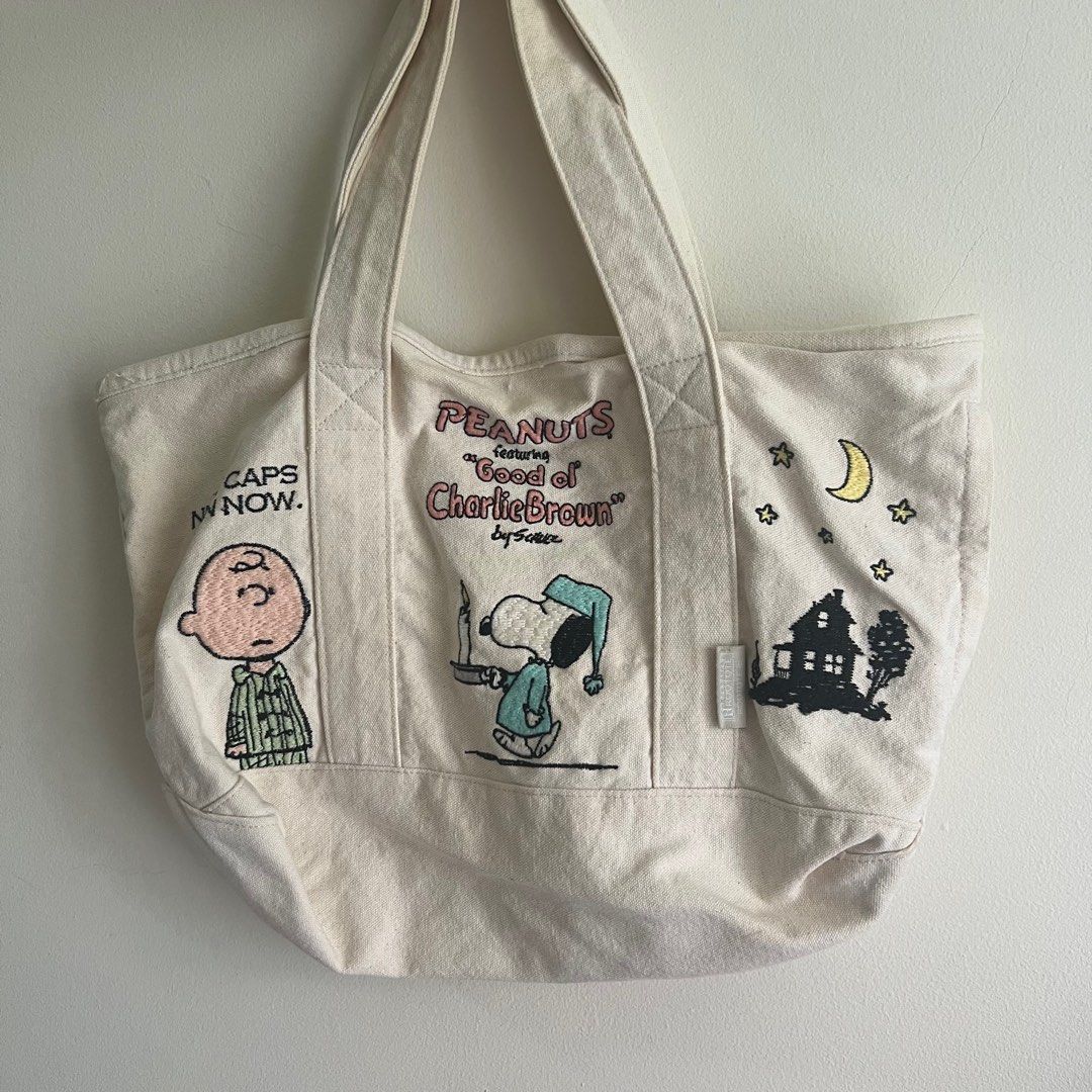 Peanuts Patch Tote Bag