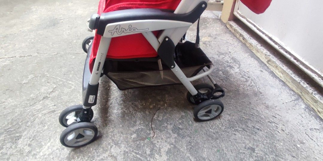 Peg Perego Aria Twin Stroller, Babies & Kids, Going Out, Strollers on