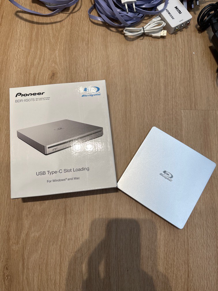 Pioneer UsbC Bluray reader/writer, Computers & Tech, Parts