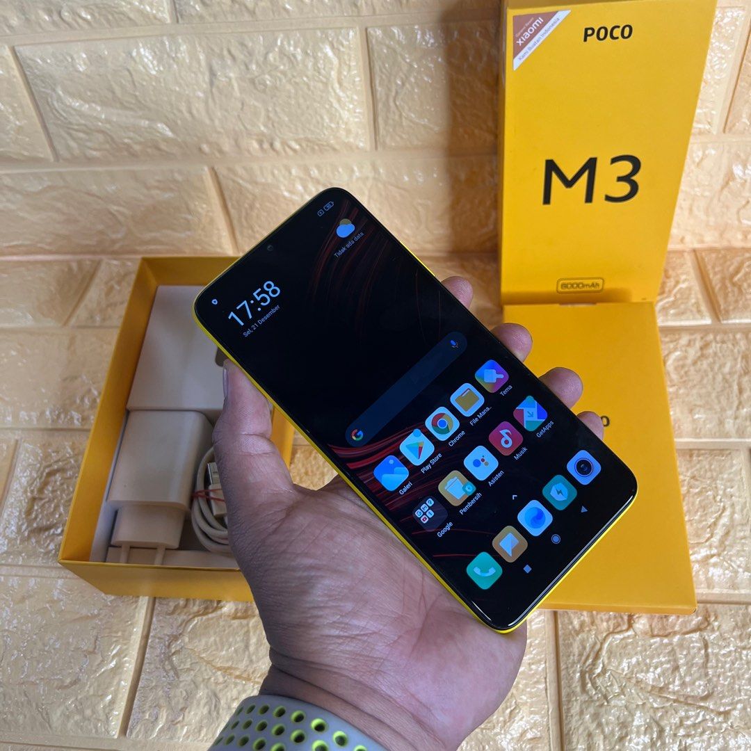 Poco M3 464gb Resmi Original Telepon Seluler And Tablet Ponsel Android Xiaomi Di Carousell 5715