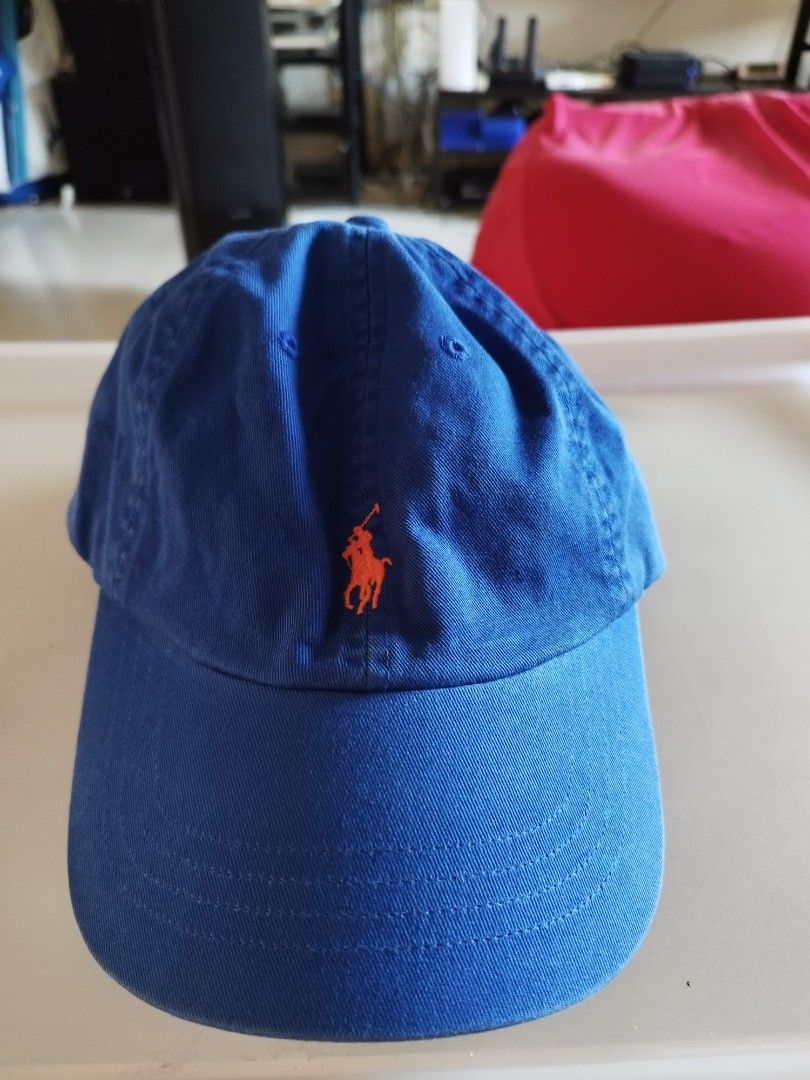 Blue and orange 2025 polo hat