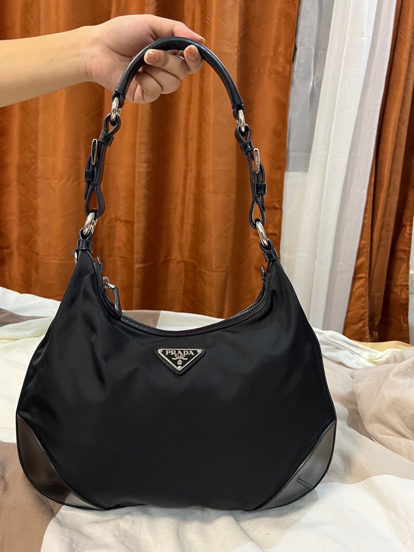 Prada Hobo Bag, Luxury, Bags & Wallets on Carousell