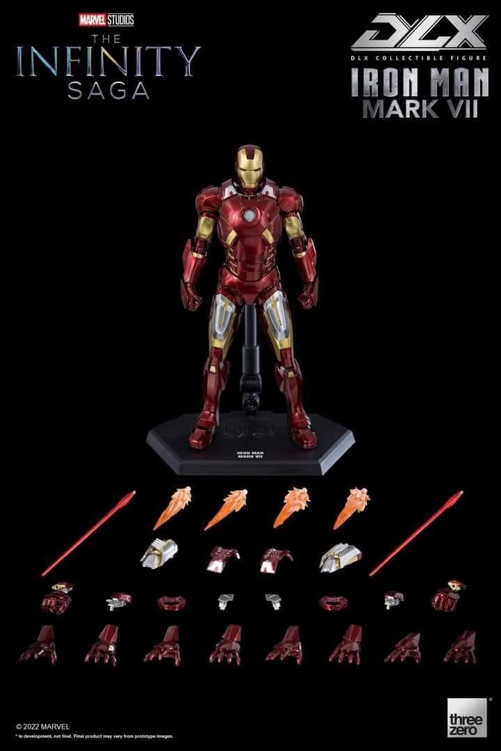 Pre Order Threezero MDLX Marvels Infinity Saga Iron Man Mk VII