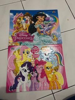 Puzzle Little Pony  n Disney Princesses 20k for 2
