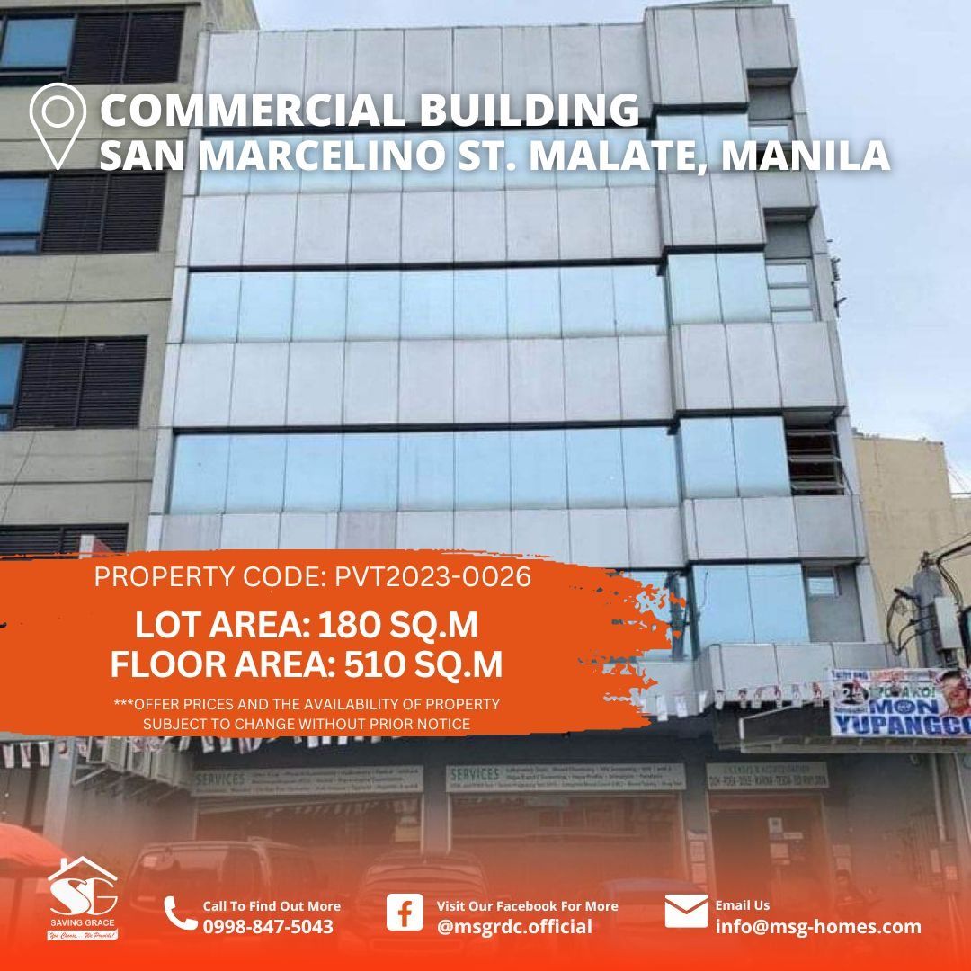 PVT20230026 For Sale Commercial Building in San Marcelino St, Malate