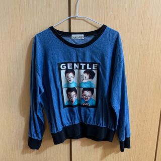 ［queen shop購入］牛仔拼接大學踢